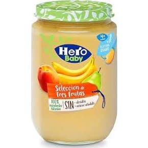 Hero Baby Selección Tres Frutas 190g
