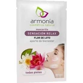 Armonía Mascarilla Facial Sensación Relax Flor de Loto 10 g