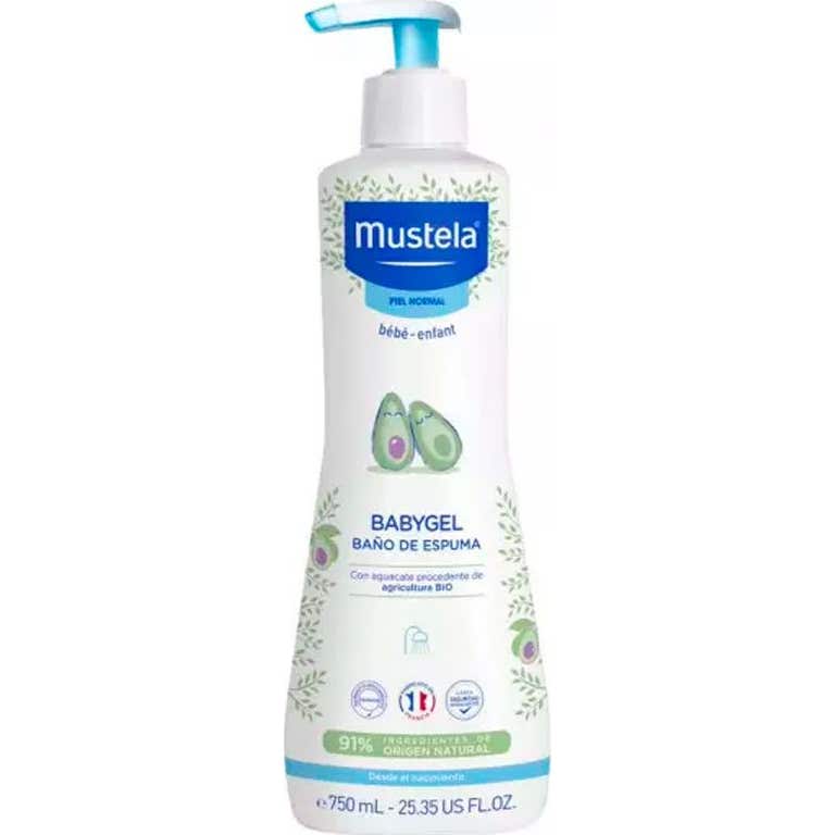 Mustela Babygel Baño Espuma con Aguacate Bio 750 ml