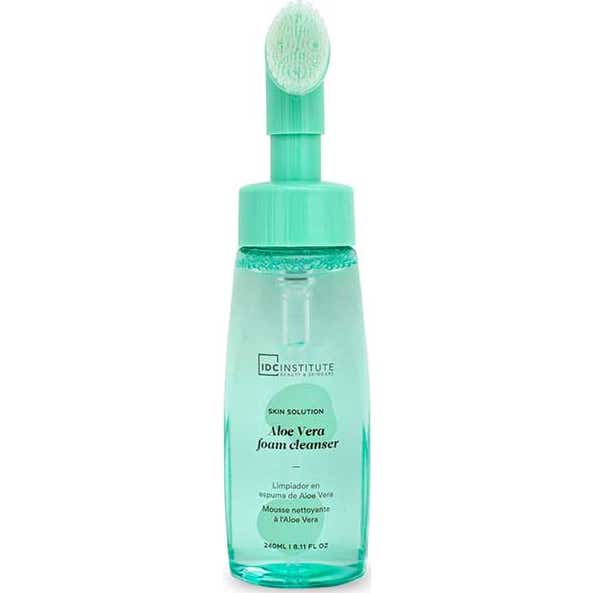 Idc Institute Aloe Vera Foam Cleanser con Cepillo 240ml