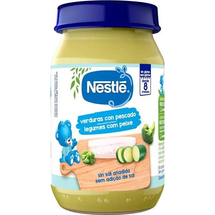 Nestlé Verduras con Pescado 190 g