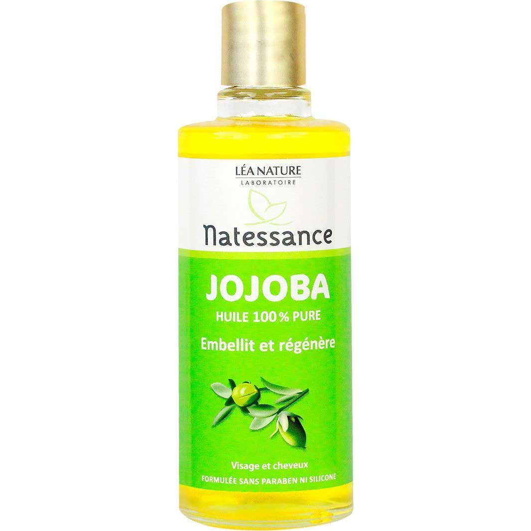 Natessance Aceite de Jojoba Rostro y Cabello 100ml