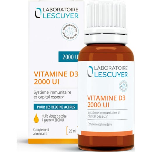 Lescuyer Vitamina D3 2000 Ui 20 ml