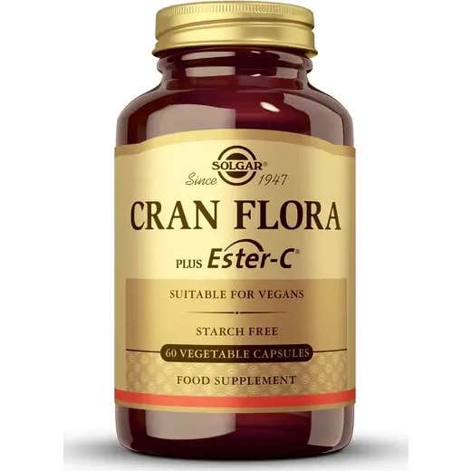 Solgar Cran Flora con Ester-C 60vcaps