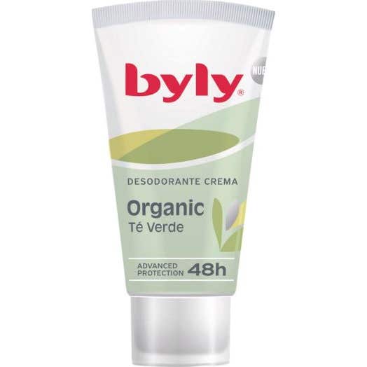 Byly Desodorante Crema Organic Té Verde 48 H 50 ml