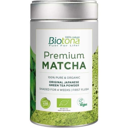 Biotona Verde Té Matcha Premium Polvo Bio 80 G
