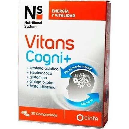 Nutritional System Vitans Cogni+ 30 Comprimidos - Imagen 3