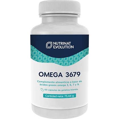 Nutrinat Evolution 5 X Omega 3, 6, 7, 9 60 Cápsulas Vegetales - Imagen 2