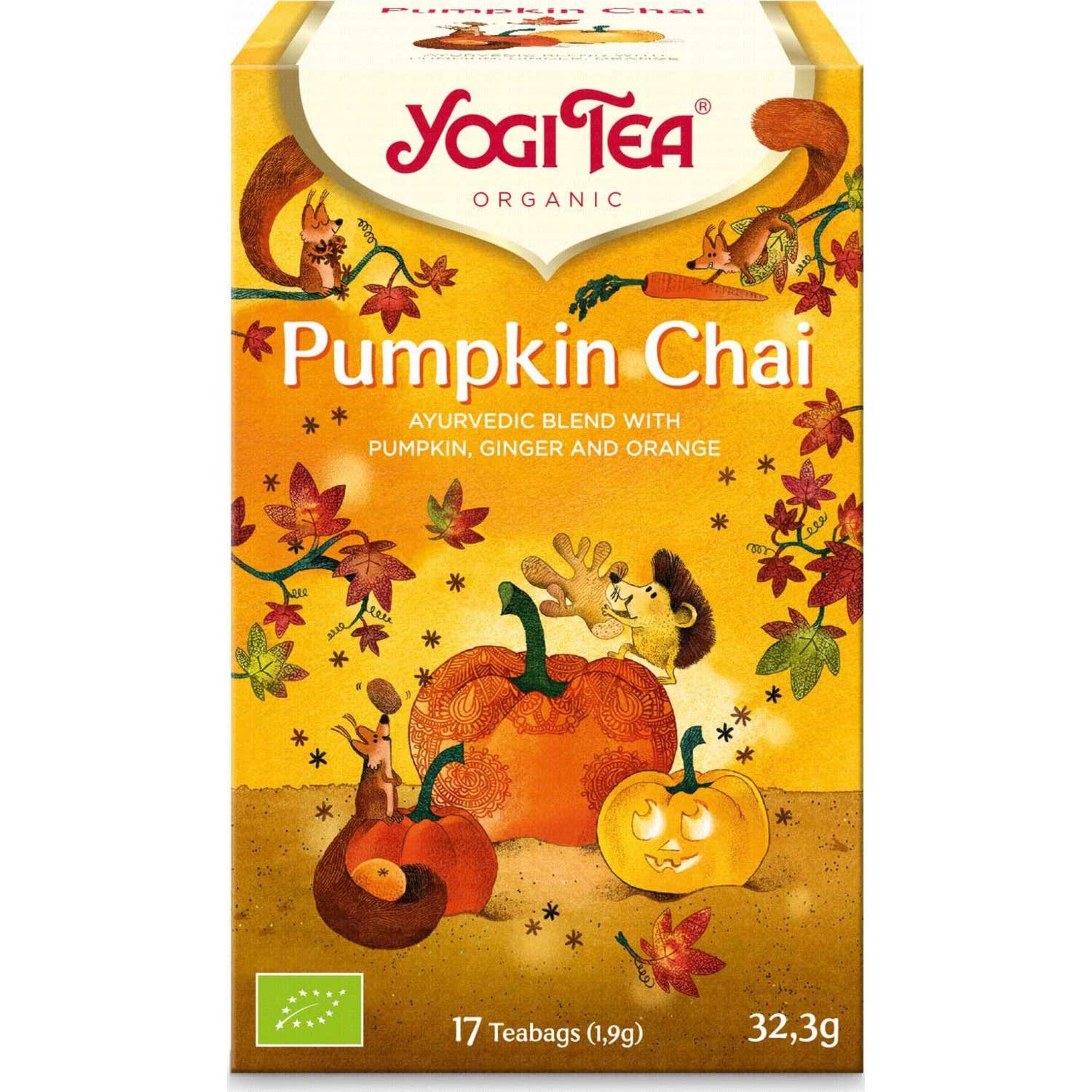 Yogi Tea Infusión Pumpkin Chai Bio 17uds