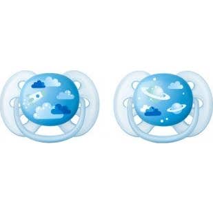 Avent Chupete Ultra Soft decorado 6-18 Meses Infantil 2uds