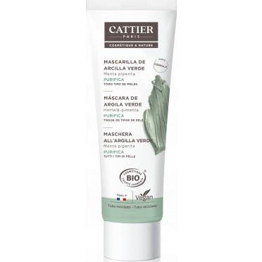 Cattier Mascarilla Arcilla Verde Piel Grasa 100ml