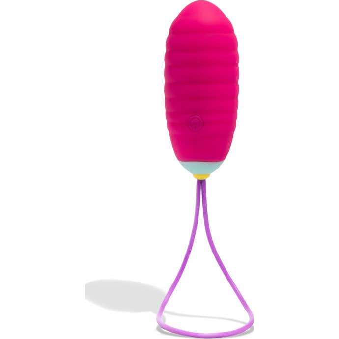 Platanomelón Oh Vibrador Huevo con Mando Fucsia