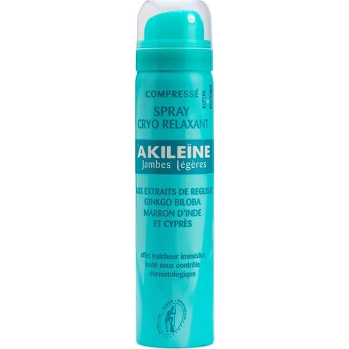 Akileïne Spray Cryo Relajante Piernas Ligeras 75ml