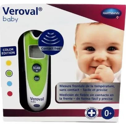 Veroval Baby Termómetro Infrarrojo Verde 1 ud