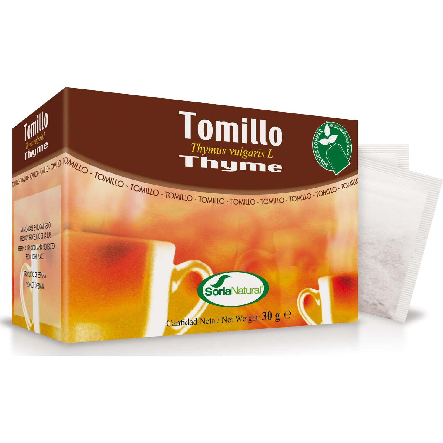 Soria Natural Tomillo Infusión 20 filtros