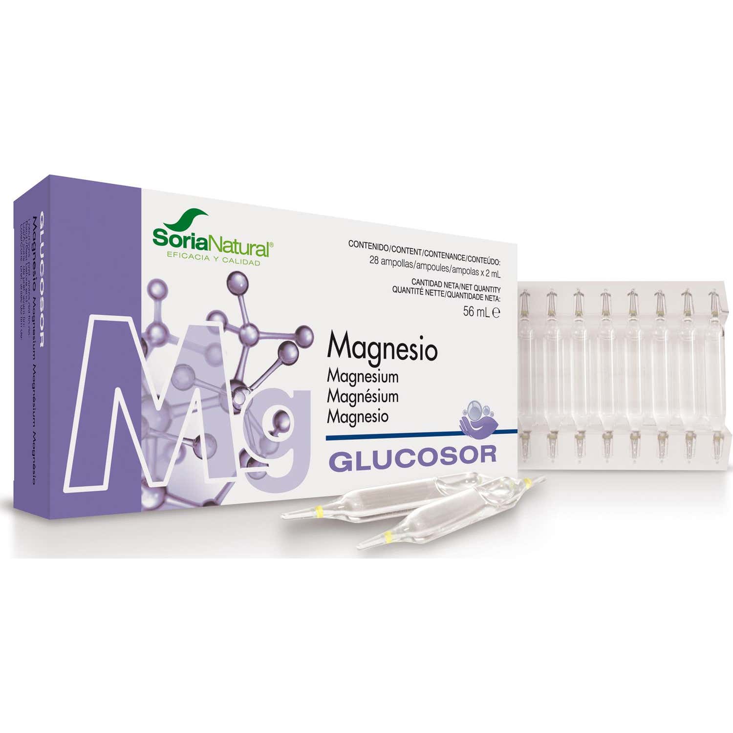 Glucosor Magnesio 28 Ampo Soria Natural