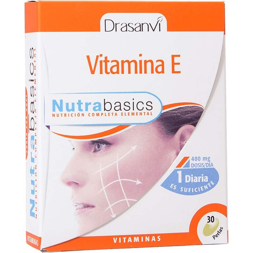 Drasanvi Nutrabasics Vitamina E 30 Perlas - Imagen 2