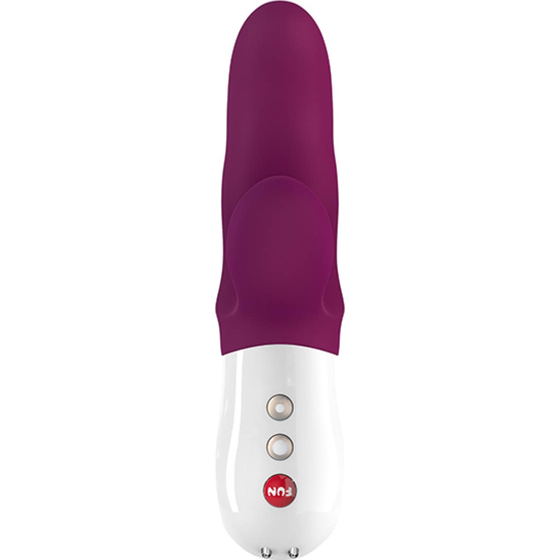 Fun Factory Miss Bi Dual Action Vibrator Grape White 1ud