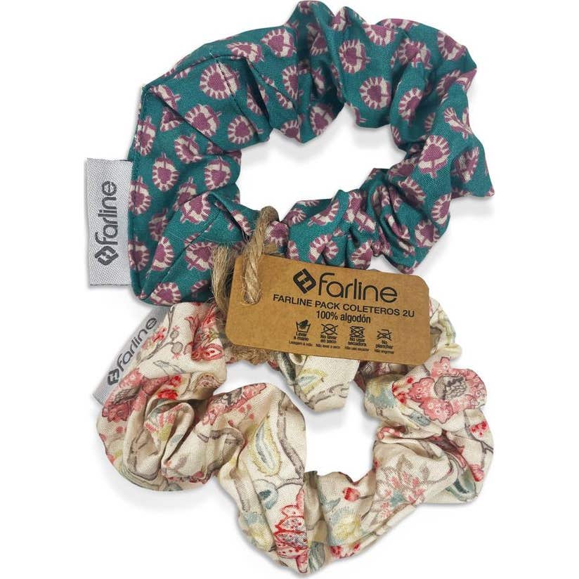 Farline Pack Eásticos Cabelo 2 Unidades