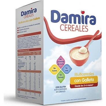 Damira® Cereales con galletas María y Fos 600 g