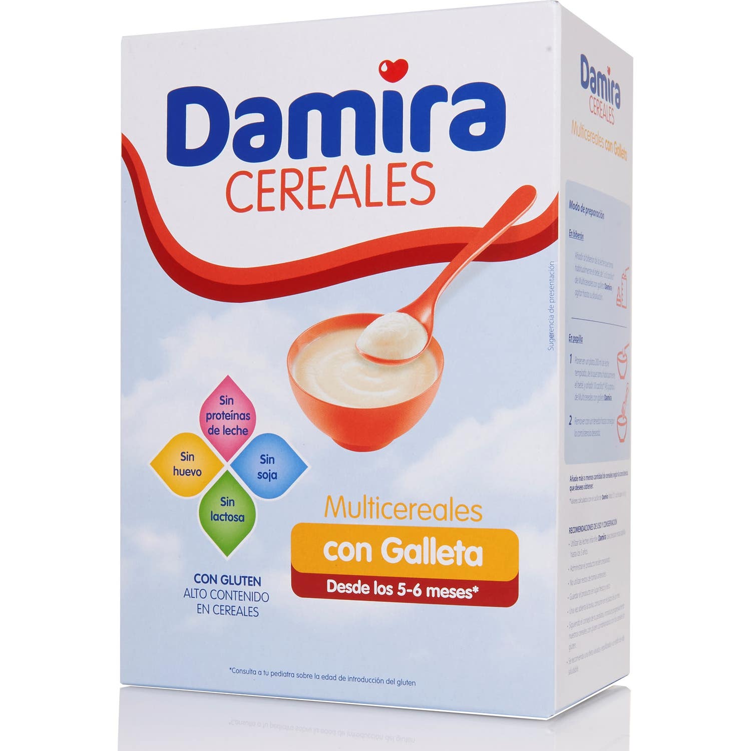 Damira® cereales con galletas María y FOS 600g