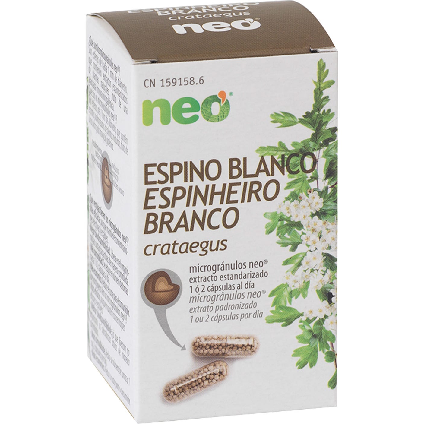 Neovital espino blanco 45cáps
