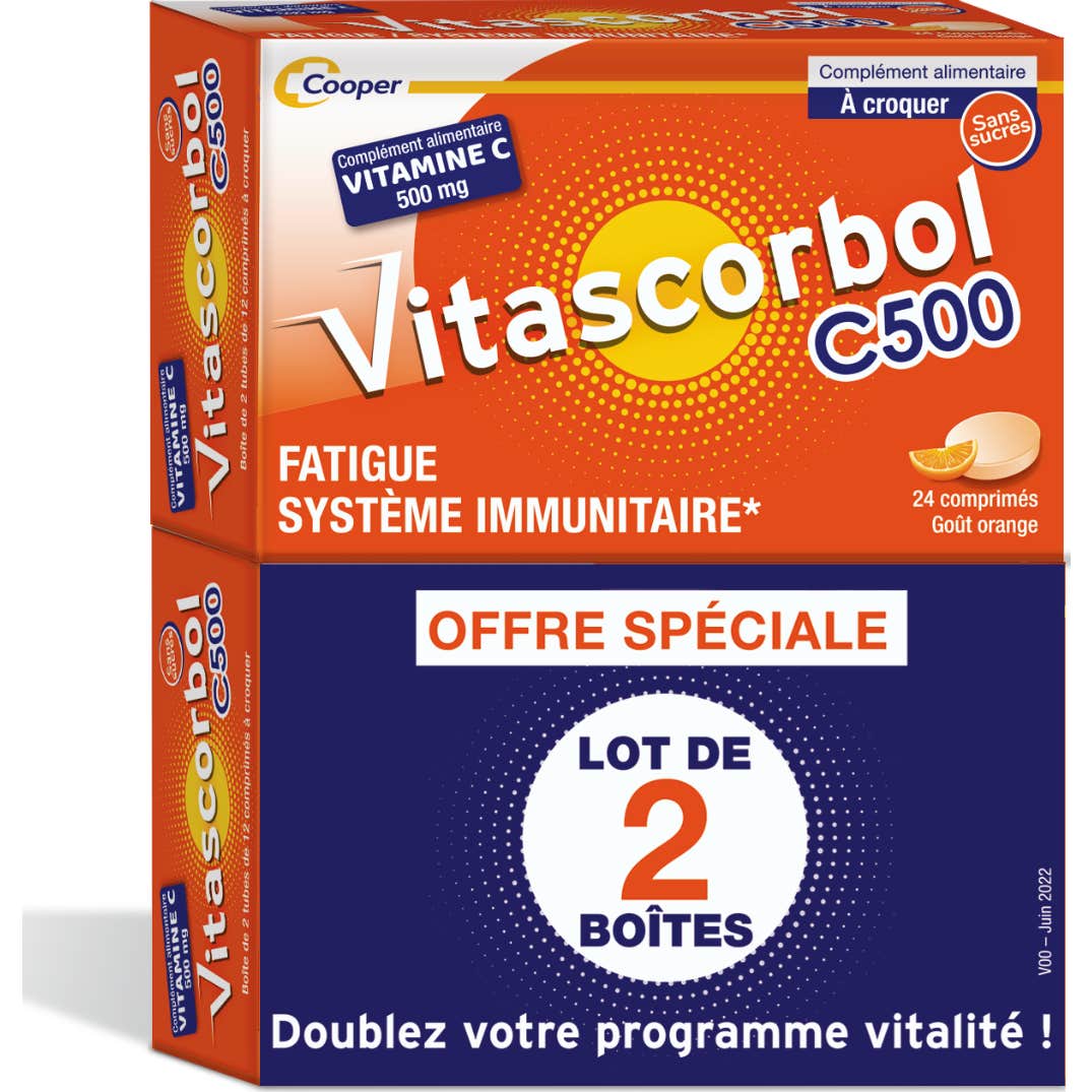 Vitascorbol C 500 2x24comp