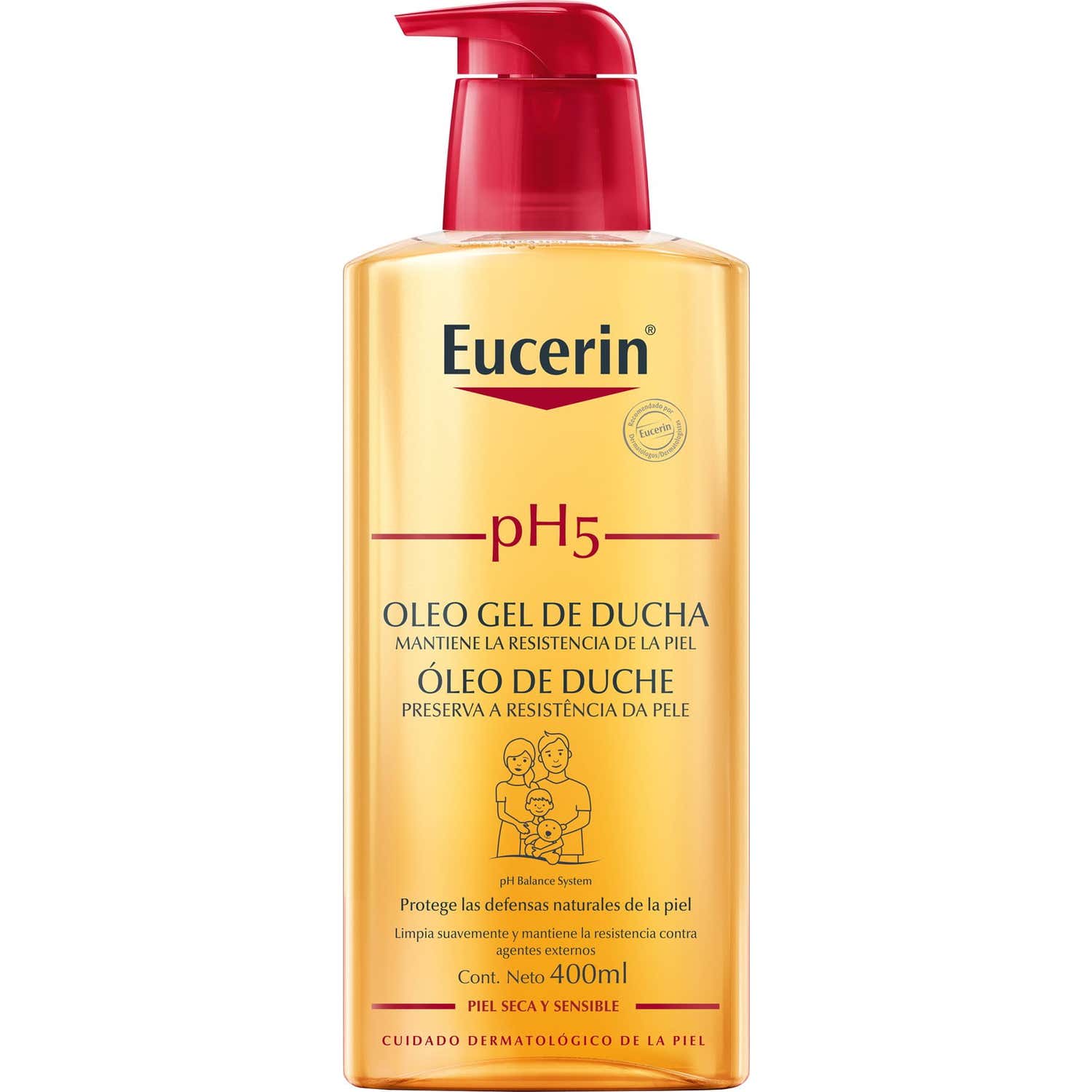 Eucerin Oleogel de ducha pH5 200ml