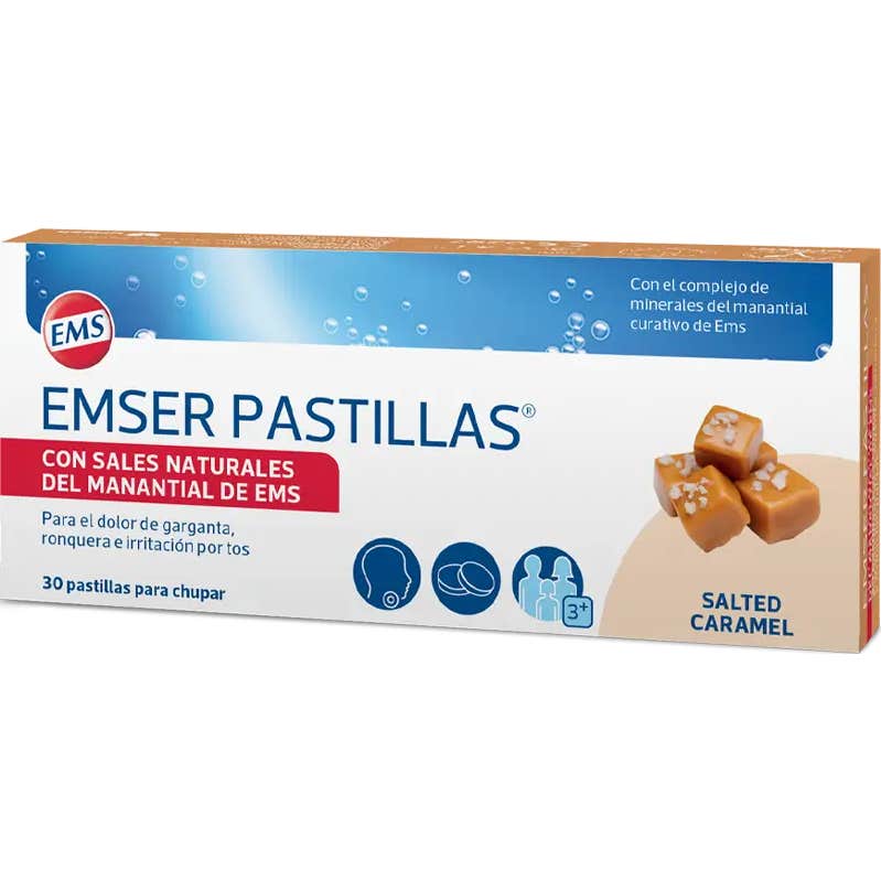 Emser Pastillas Caramelo Salado 30comp