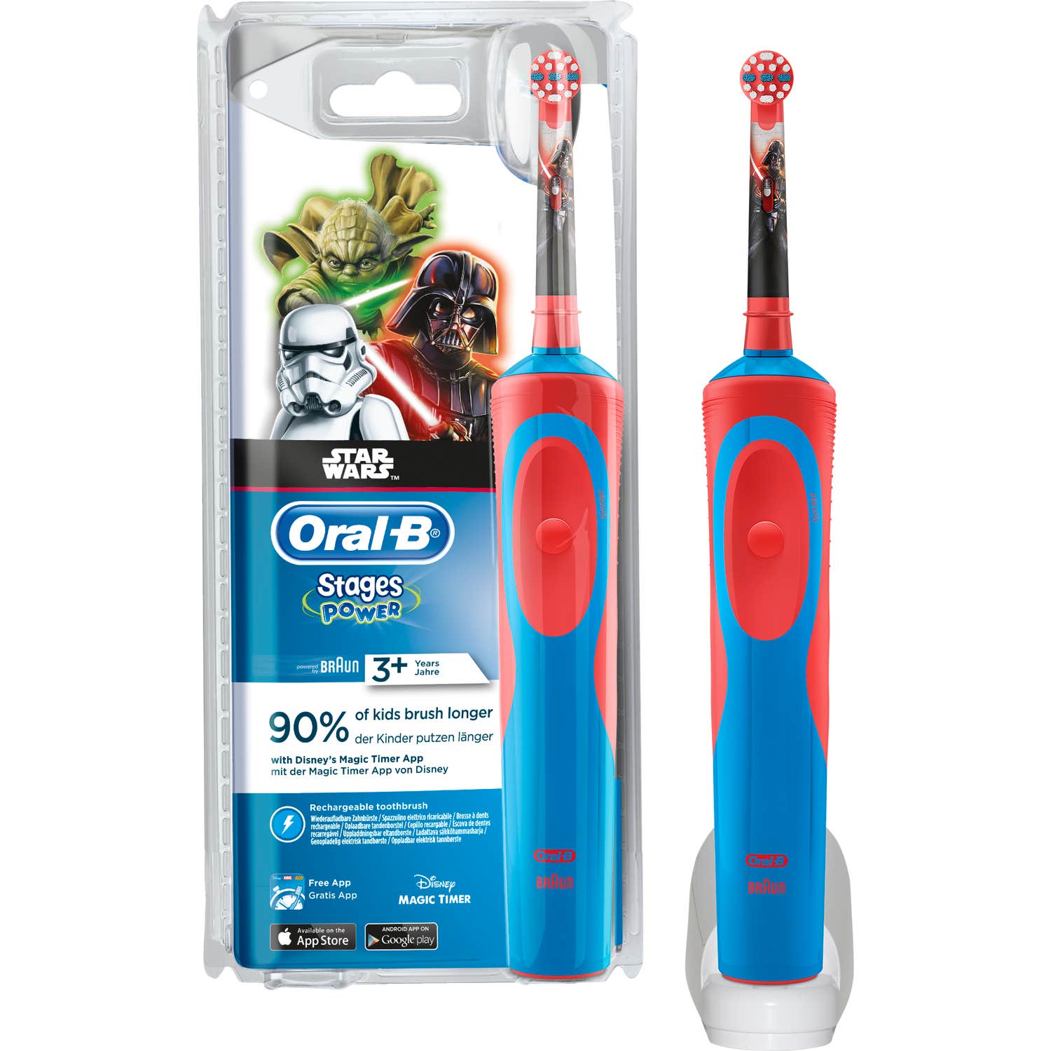 Oral-B Cepillo Eléctrico Recargable Pilas Stages Star Wars