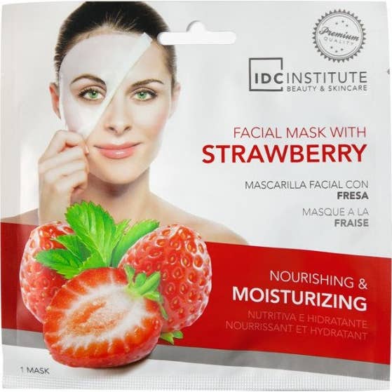 Instituto IDC Mascarilla Facial Fresa 1 Sobre