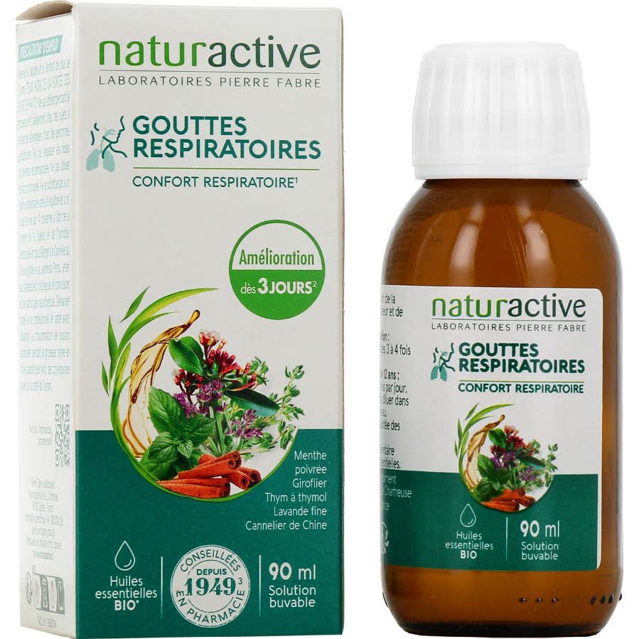 Naturactive Gouttes Respiratoires 90ml
