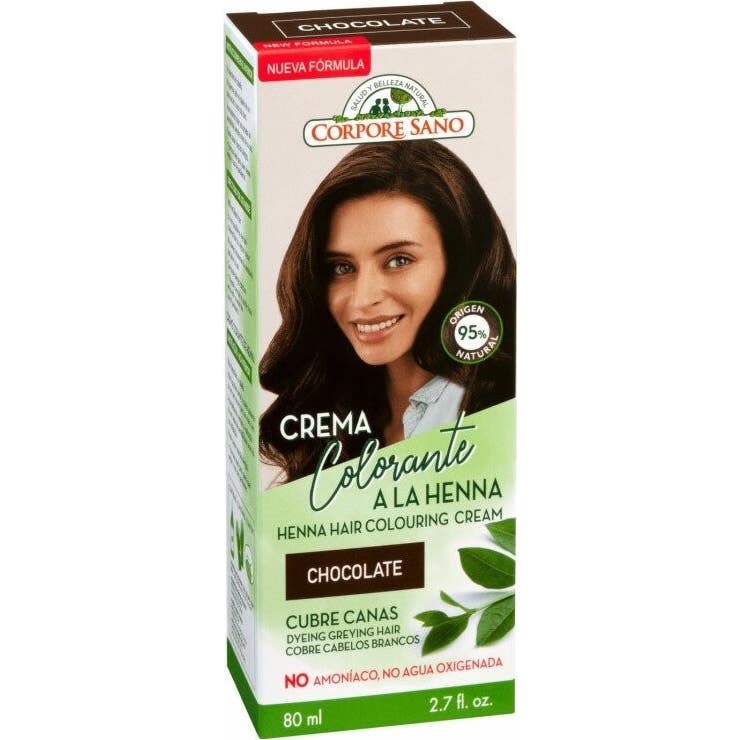 Corpore Sano Crema Colorante Cabello Chocolate 80ml