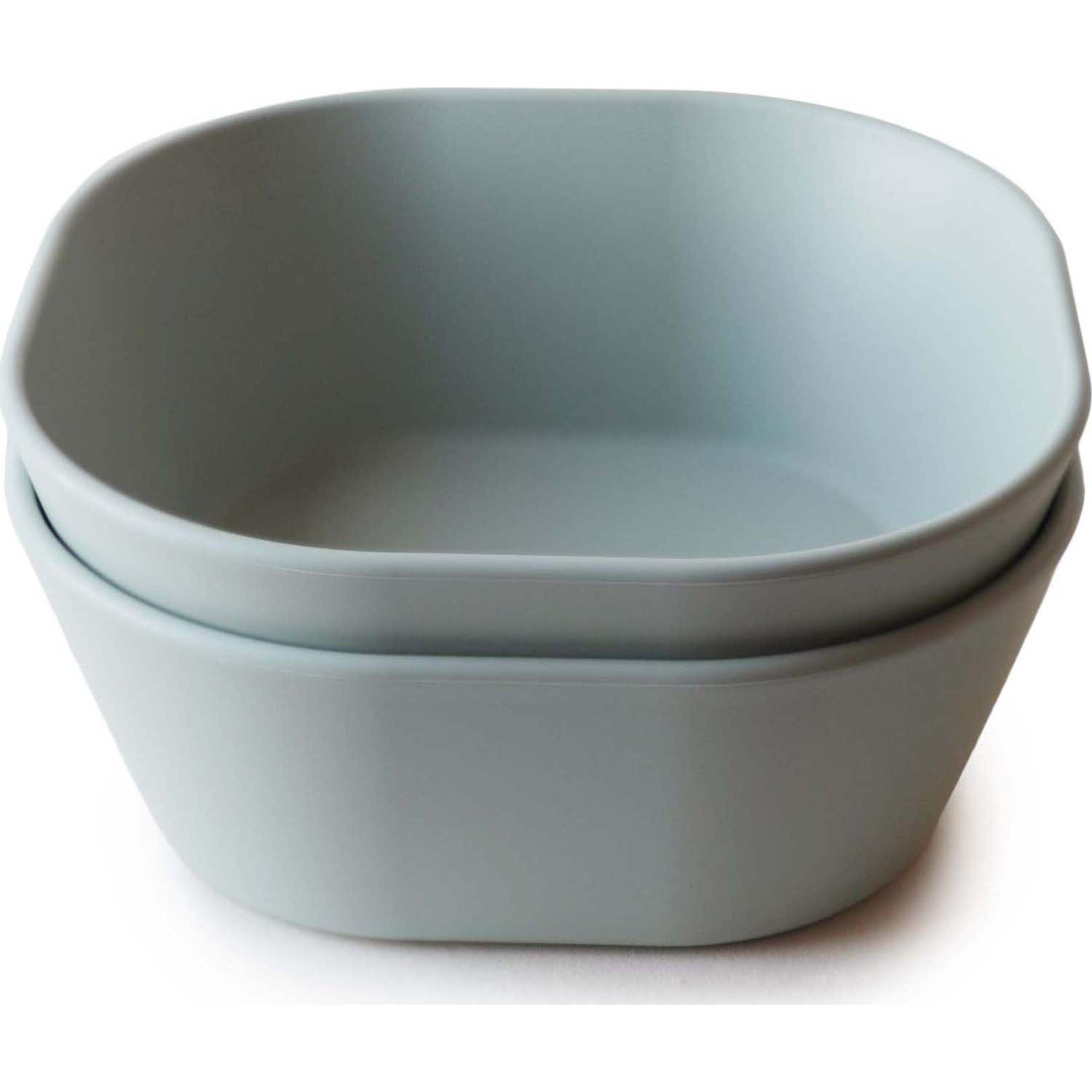 Mushie Bol Cuadrado Sage 2uds