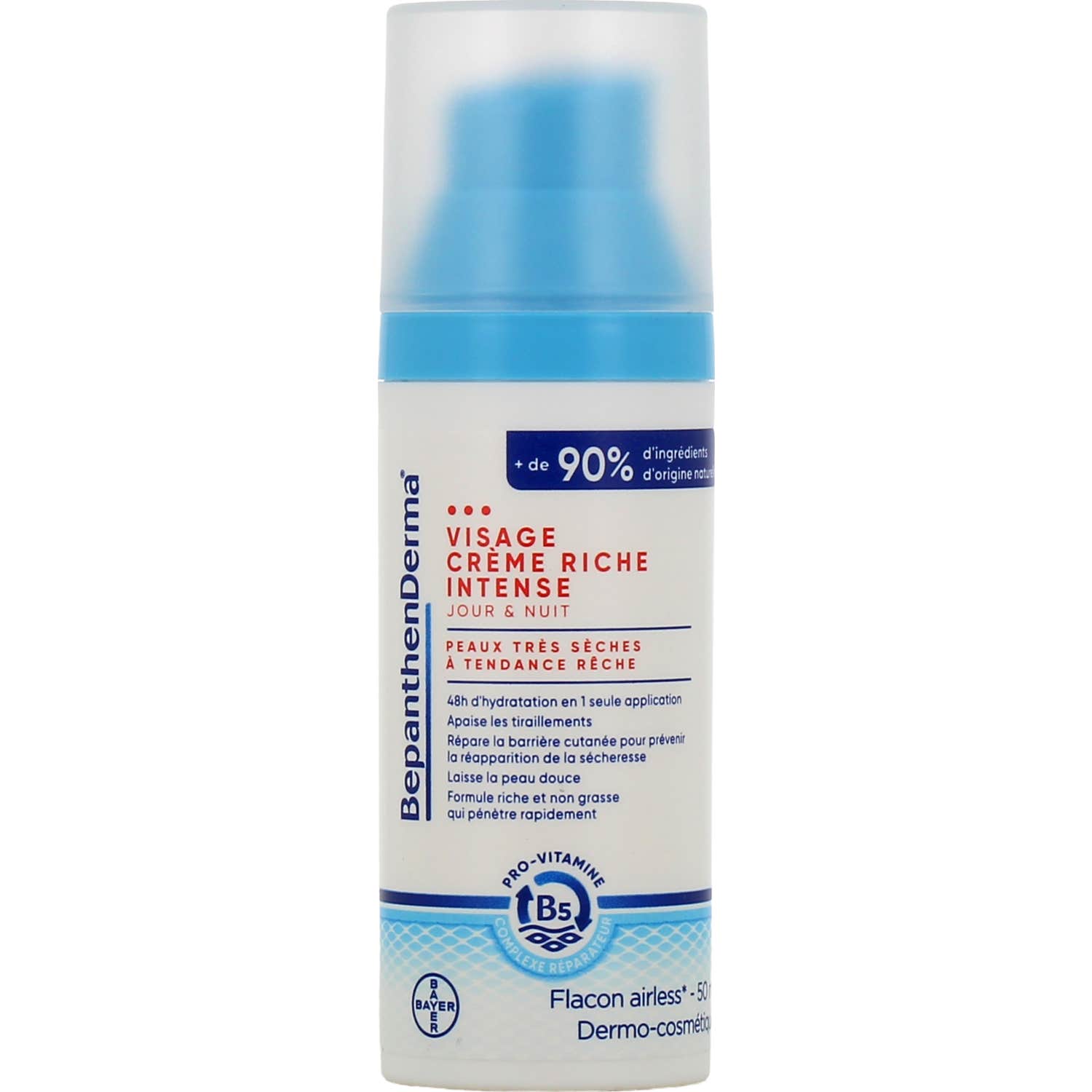 BepanthenDerma Crema Facial Rica Intensa 50ml