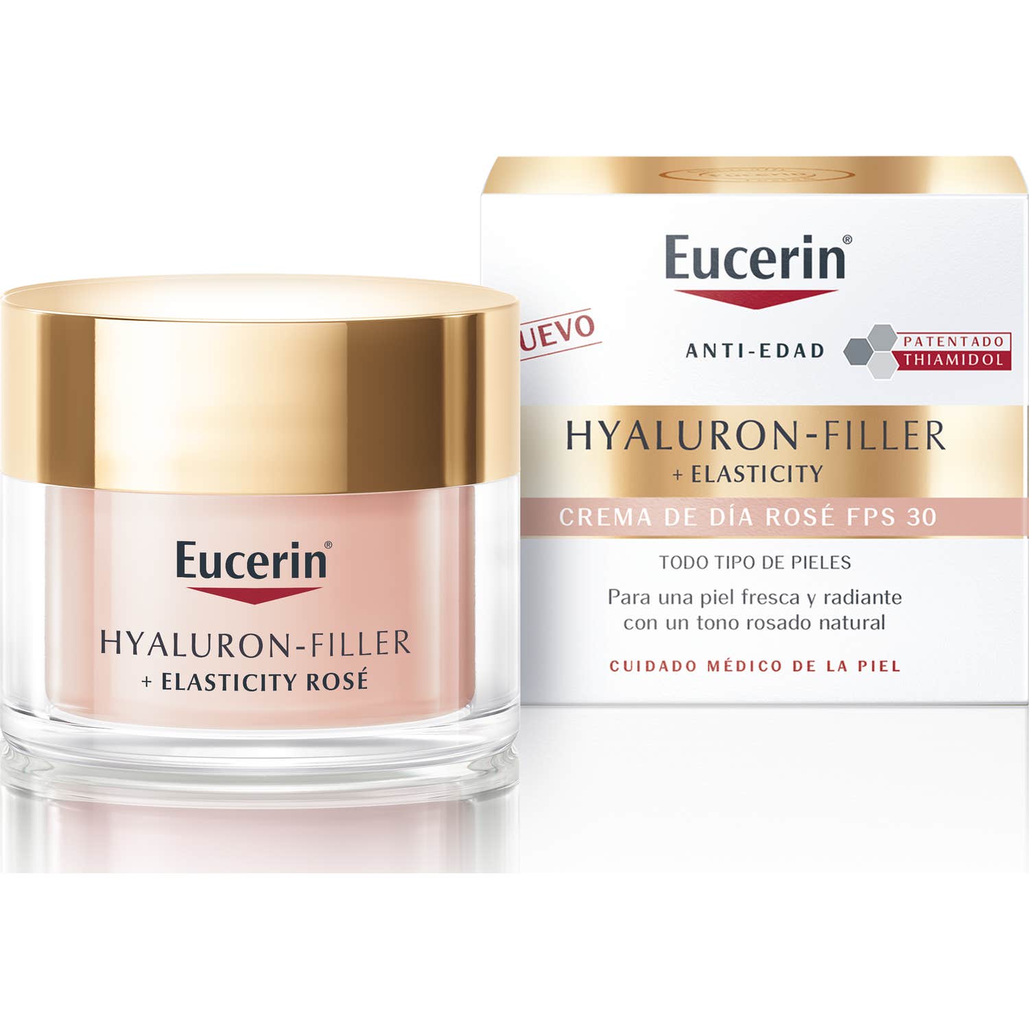 Eucerin Hyaluron Filler + Elasticity Crema de Día Rosé SPF30 50ml