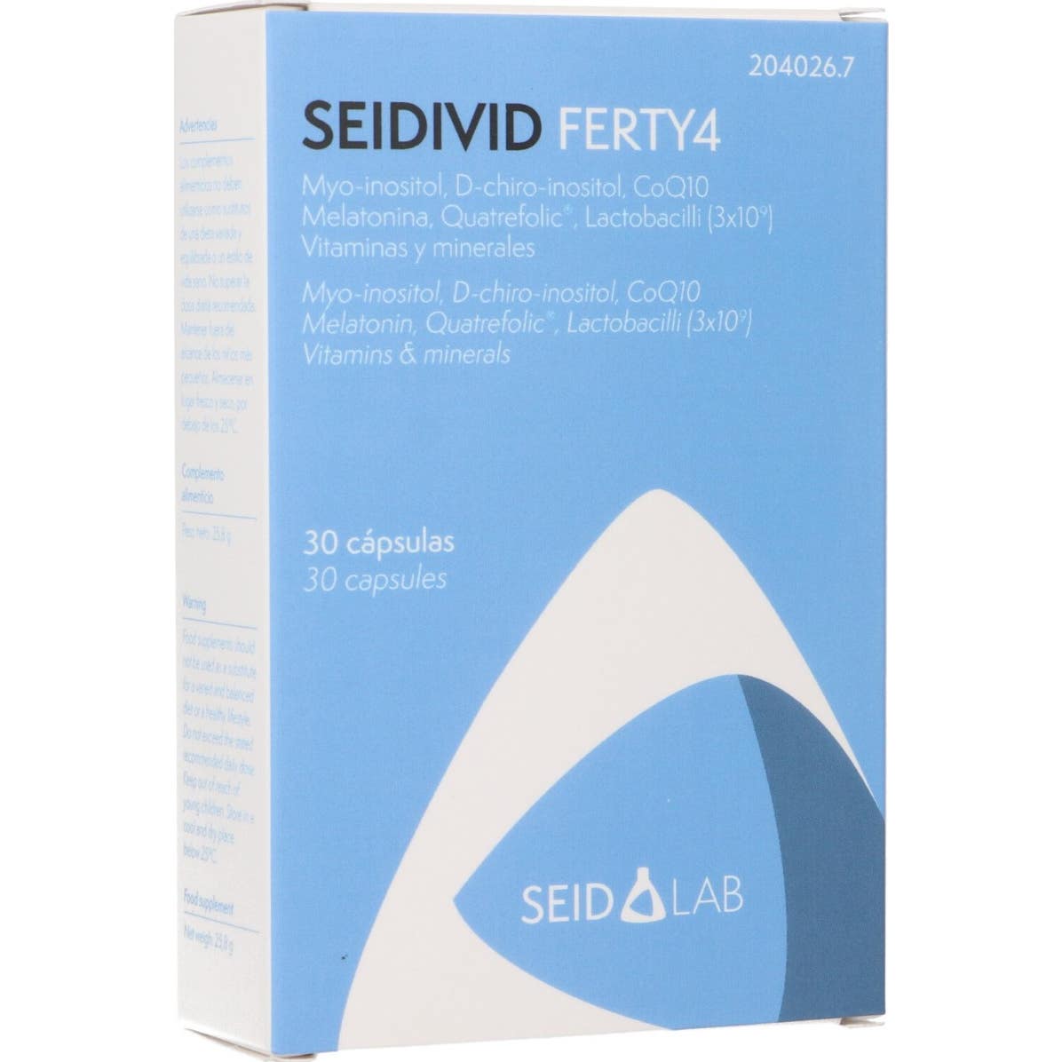 Seidivid Ferty4 30caps