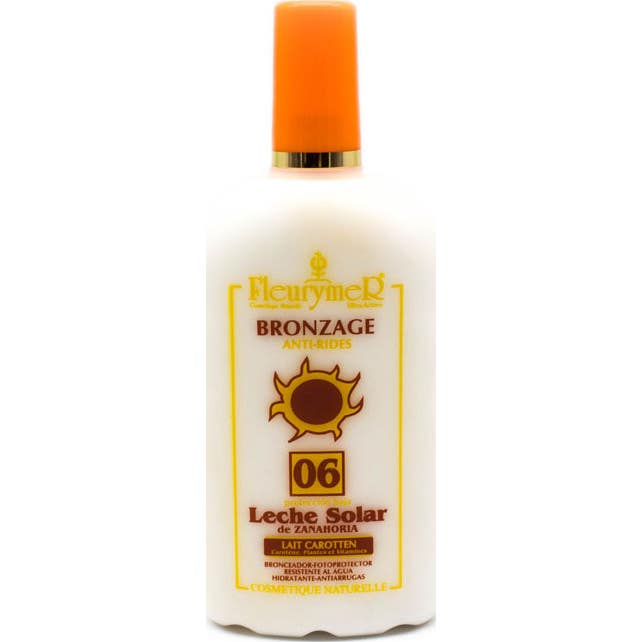 Fleurymer Leche Solar Zanahoria SPF6 250 ml