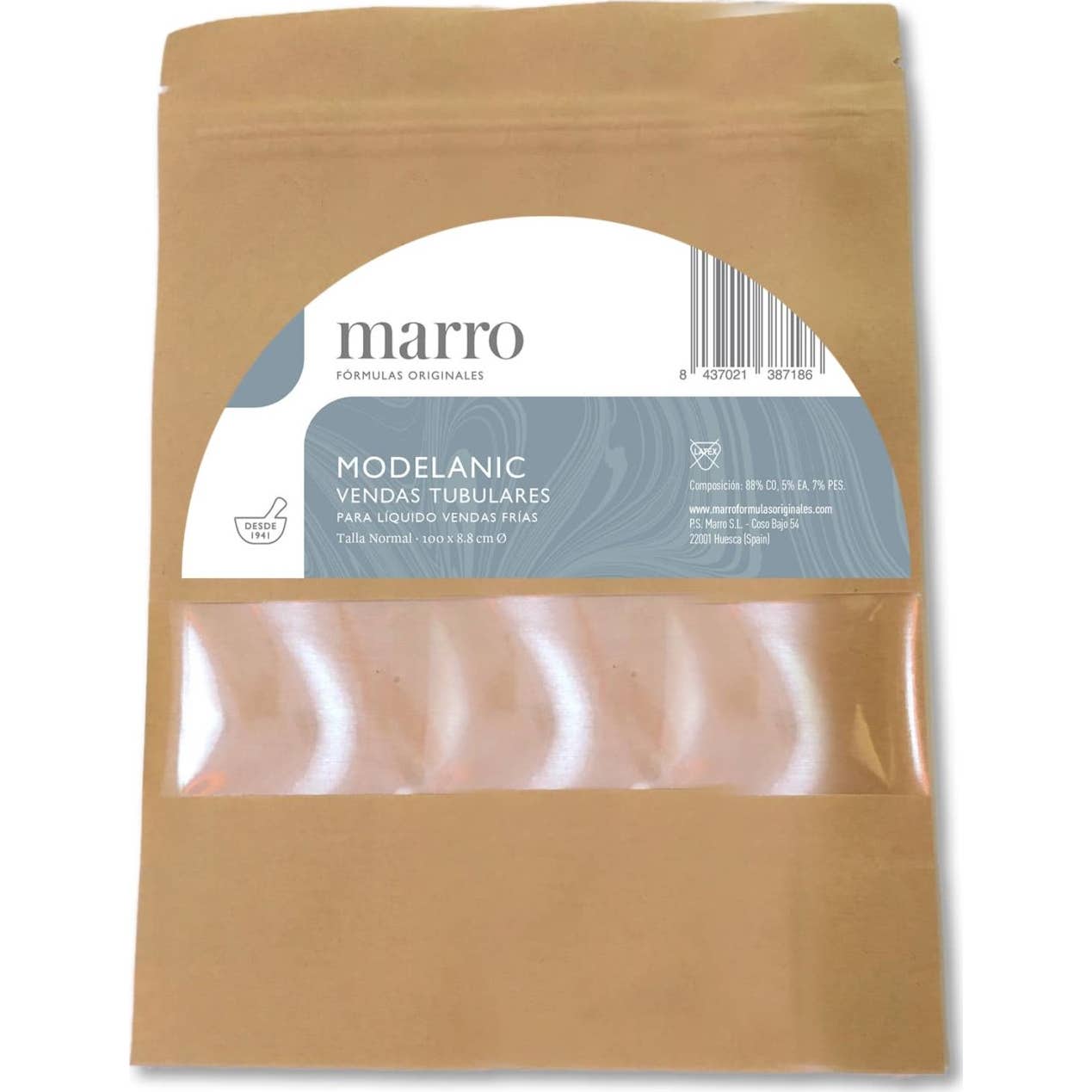 Marro Modelanic Vendas Tubulares Talla Normal 1ud