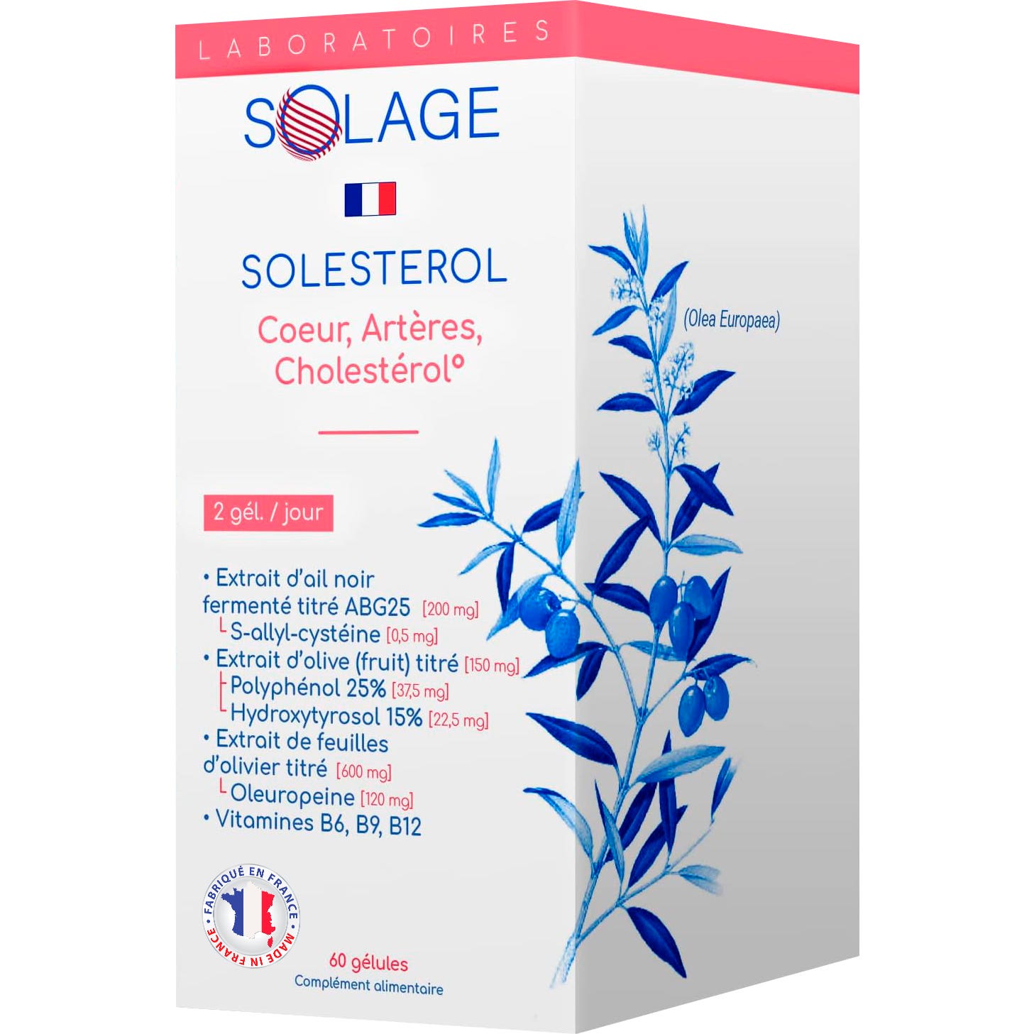 Laboratoires Solage Solesterol 60caps