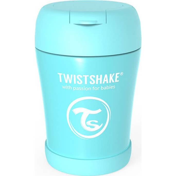 TwistShake Termo Frío Calor Color Azul Pastel de 350ml