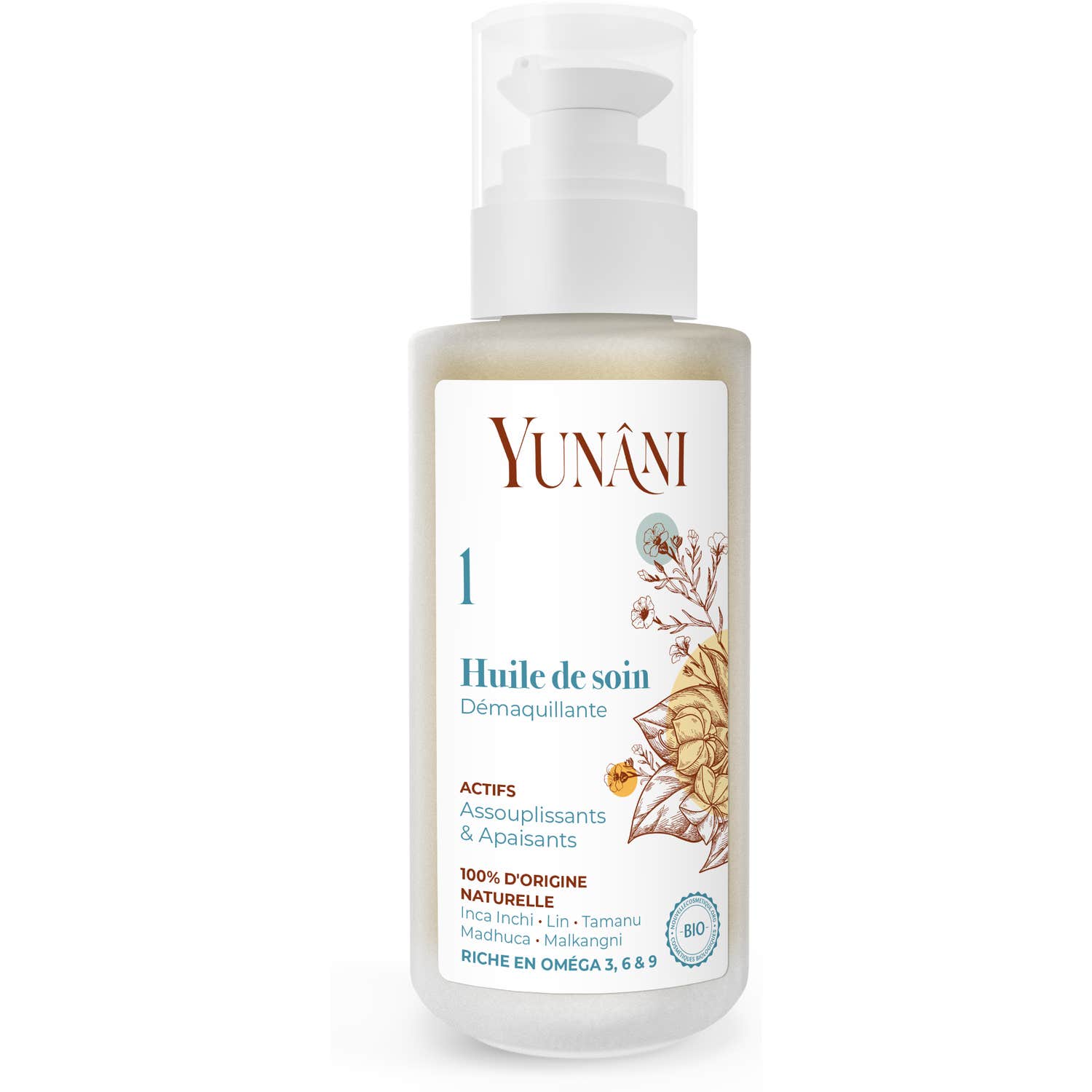 Yunâni Aceite Limpiador Calmante 125ml