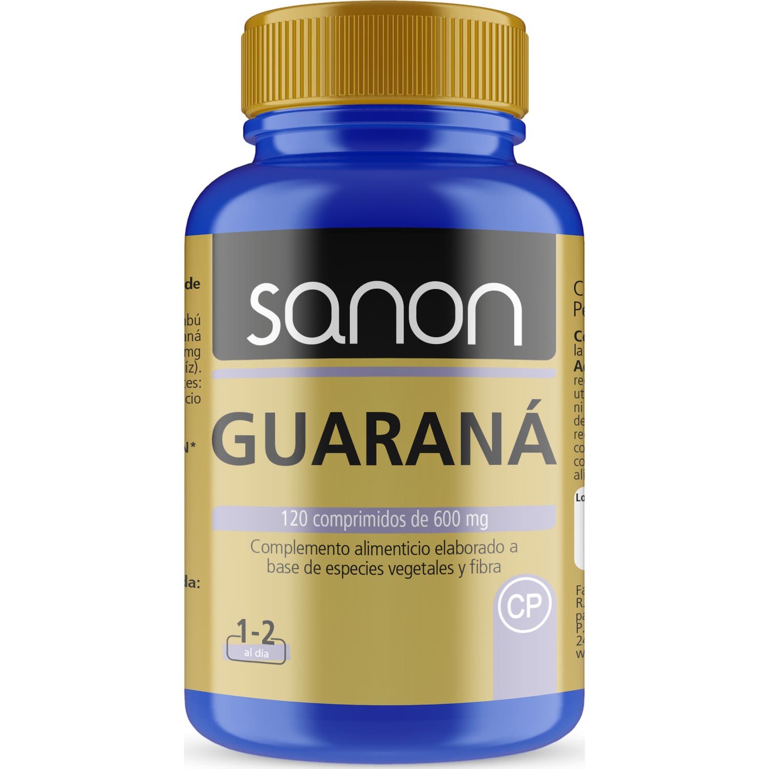 Sanon Guaraná 120comp