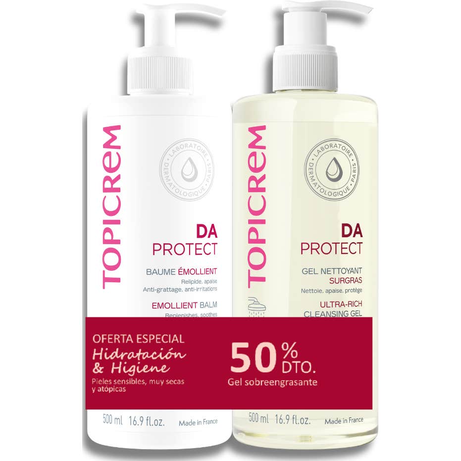 Topicrem Pack Baume + Gel Aceite 500ml