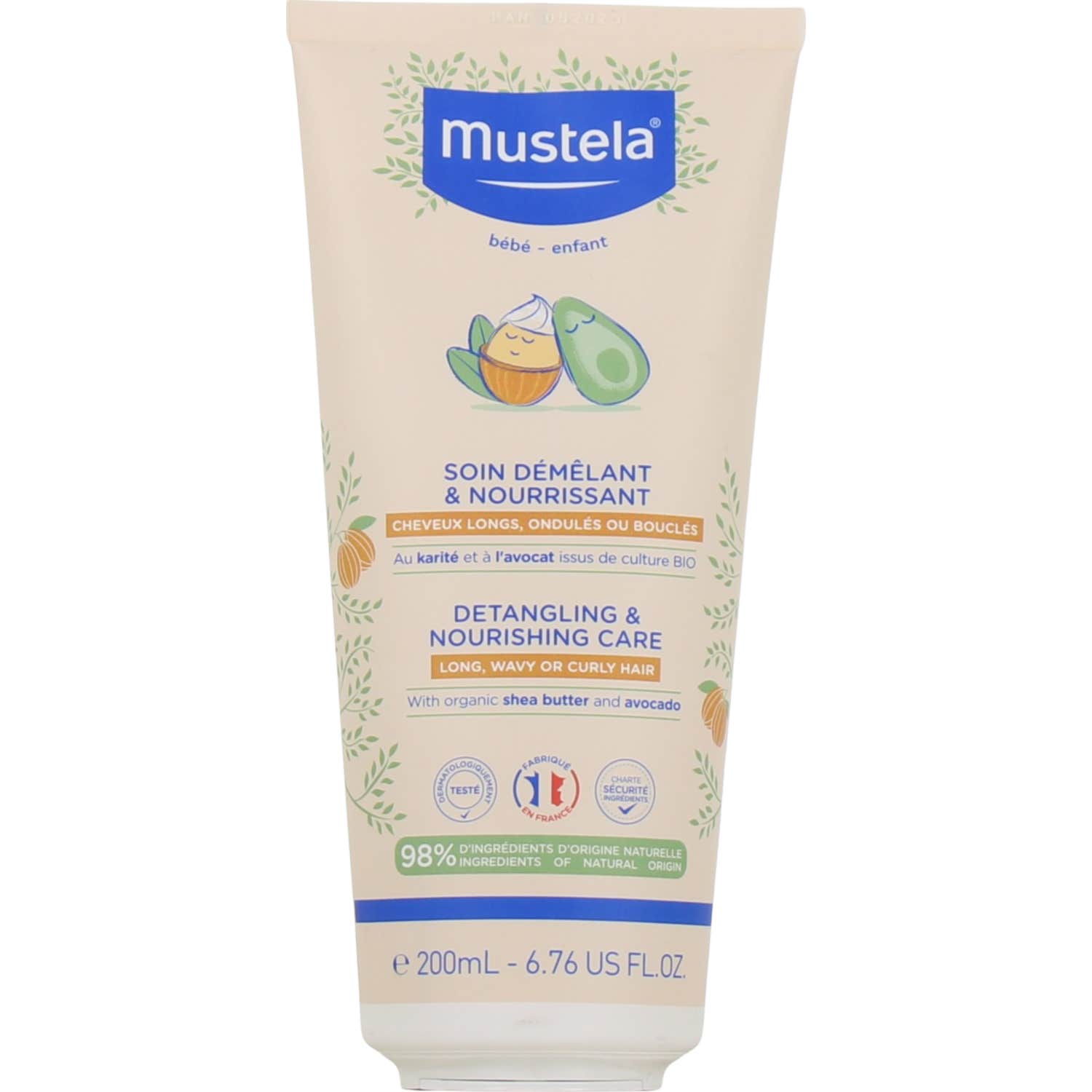 Mustela Cuidado Desenredante y Nutritivo 200 ml