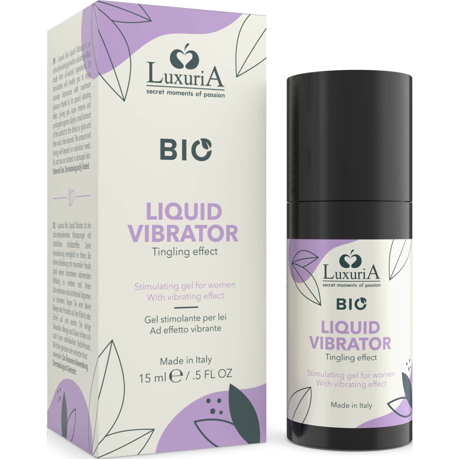 Luxuria Bio Gel Estimulante Efecto Vibrador Mujer 15ml