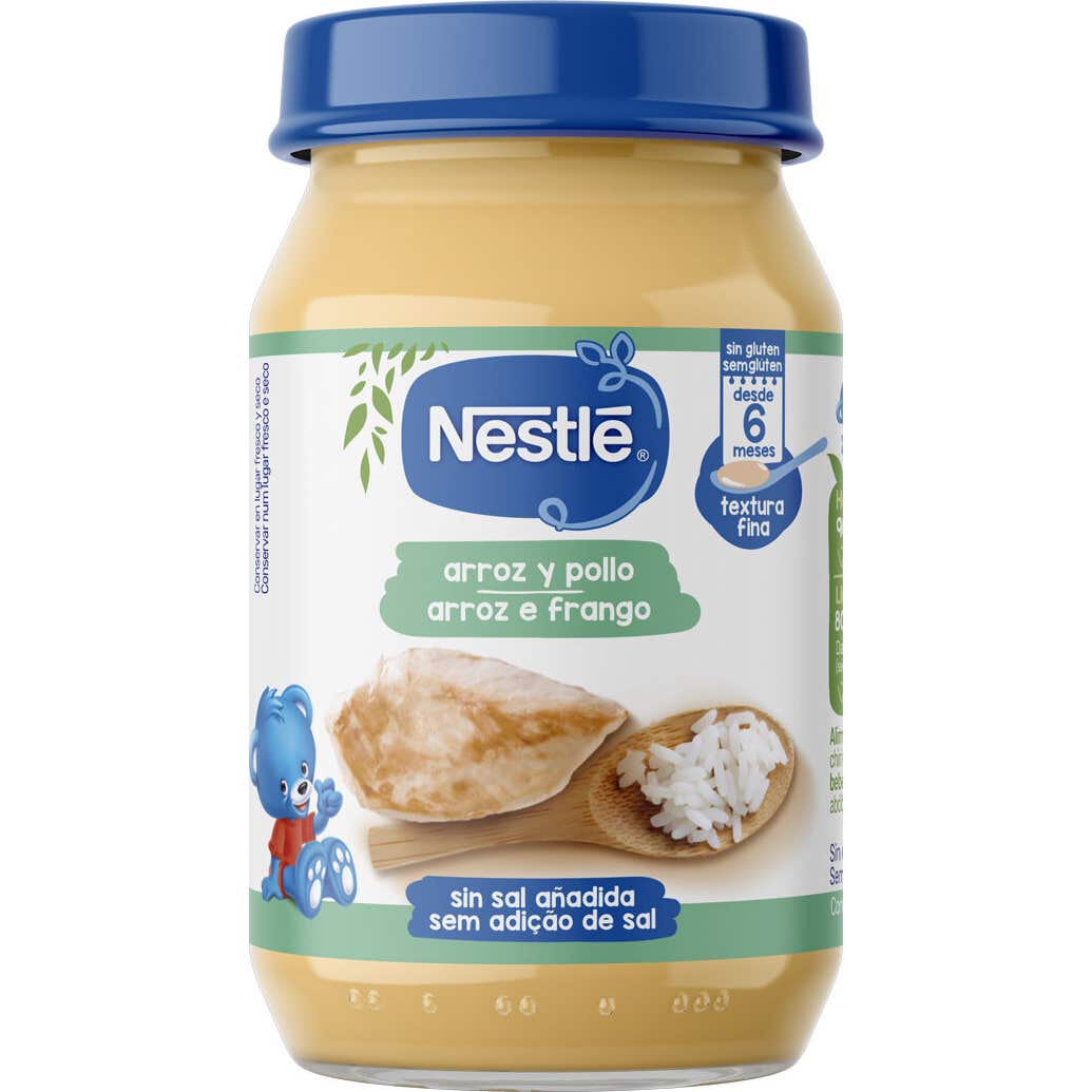 Nestlé Tarrito Arroz con Pollo Bio 190g