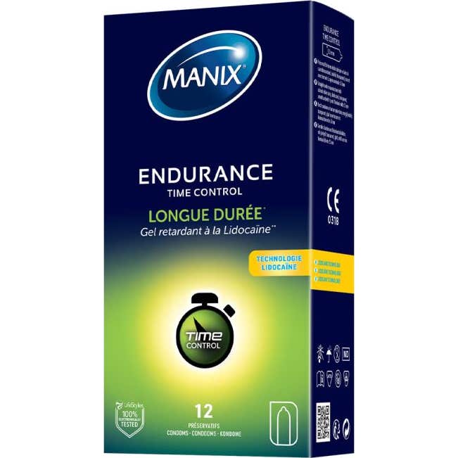 Manix Endurance Time Control Preservativos 12uds