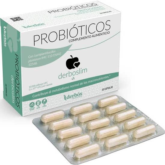 Derbós 5 X Probioticos Derboslim 30 Cápsulas - Imagen 2