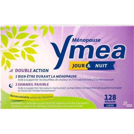 Yméa Menopausia Día y Noche 128 caps